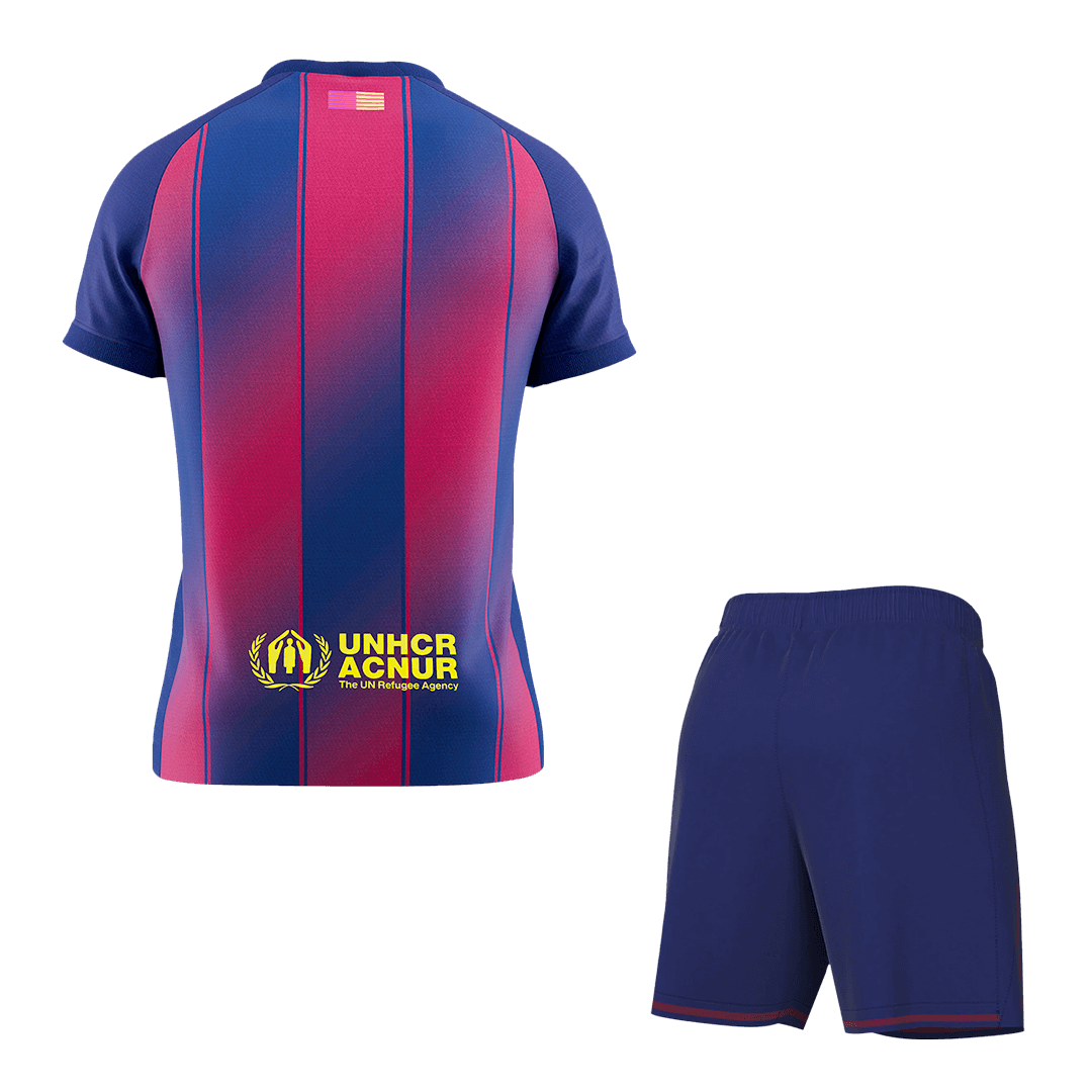 Kit Maillot Domicile Homme Barcelone 2025/26 Rouge&Bleu - Super