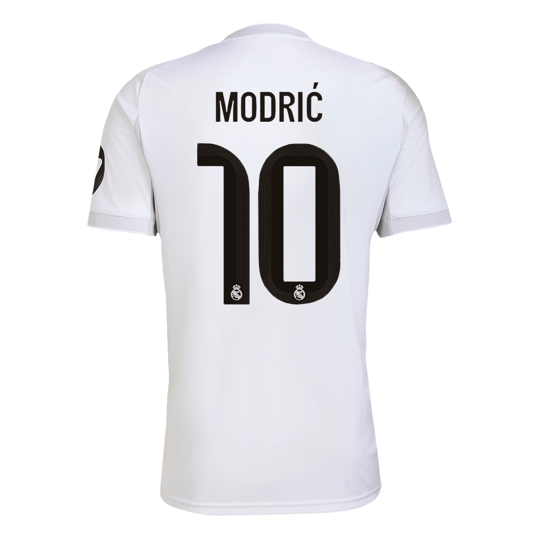 MODRIĆ #10 Real Madrid Domicile Maillot 2025/26 Blanc - Super
