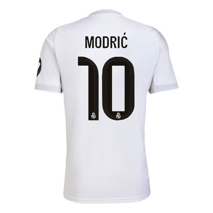 MODRIĆ #10 Real Madrid Domicile Maillot 2025/26 Blanc - Super