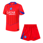 PSG Third Maillot Kit 2025/26 Rouge