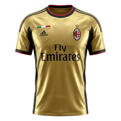 Retro AC Milan Third Maillot 2013/14 Jaune