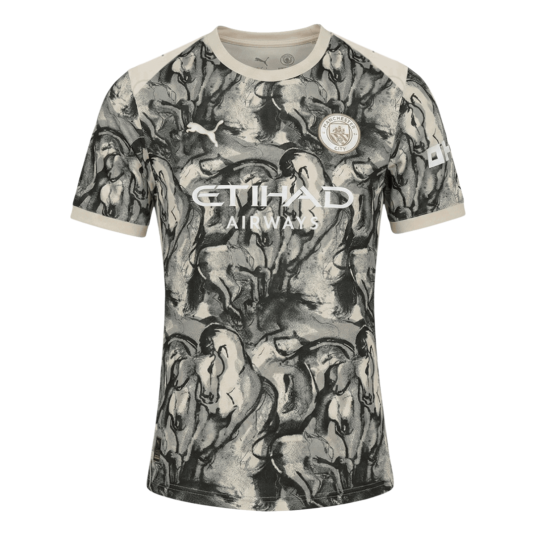 Maillot Manchester City 2025/26 Noir&Blanc