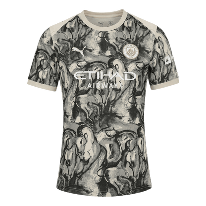 Maillot Manchester City 2025/26 Noir&Blanc