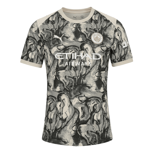 Maillot Manchester City 2025/26 Noir&Blanc
