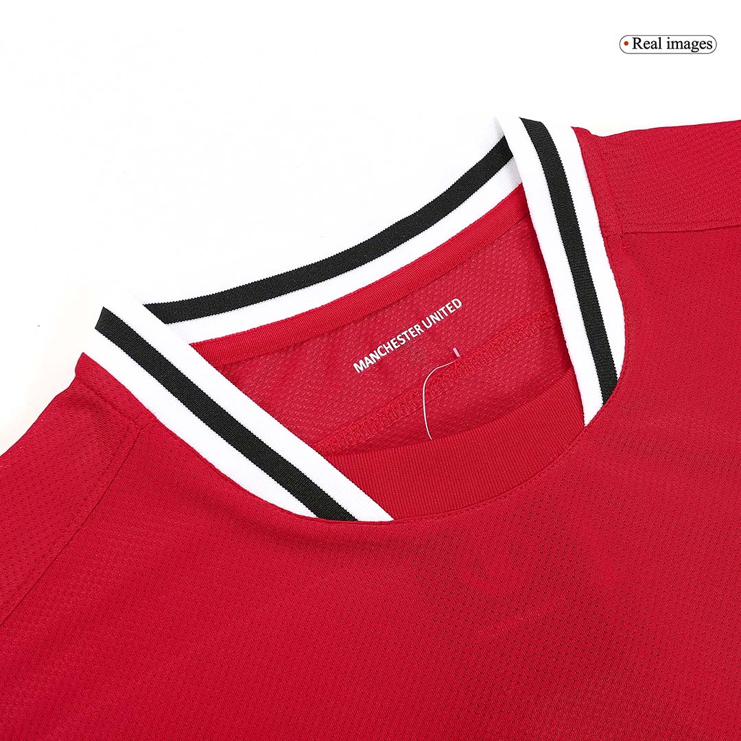 Maillot Rétro Domicile Manchester United 2011/12 Rouge