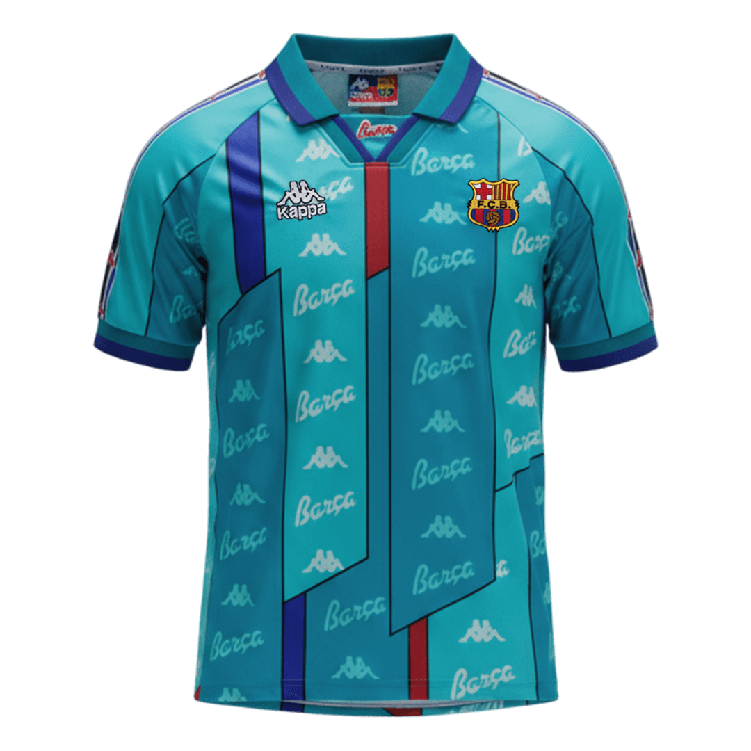 Retro Barcelona Extérieur Maillot 1996/97 Bleu