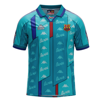 Retro Barcelona Extérieur Maillot 1996/97 Bleu