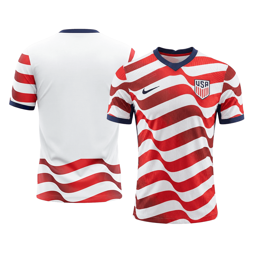 US Home Shirt - World Cup 2026 Red&White - Super