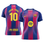 LAMINE YAMAL #10 Barcelona Domicile Maillot 2025/26 Rouge&Bleu - UCL - Super