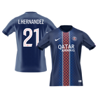 L.HERNANDEZ #21 PSG Domicile Maillot 2025/26 Bleu marine - Super