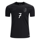 SØRLOTH #7 Norvège Extérieur Maillot - Coupe du Monde 2026 Noir