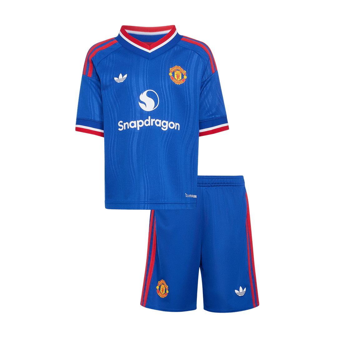 Manchester United Extérieur Maillot Kit 2026/27 Bleu