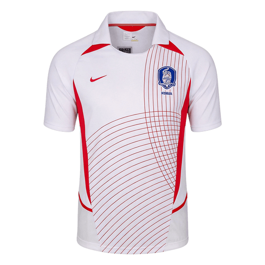 Maillot Rétro Corée du Sud Extérieur 2002 Blanc