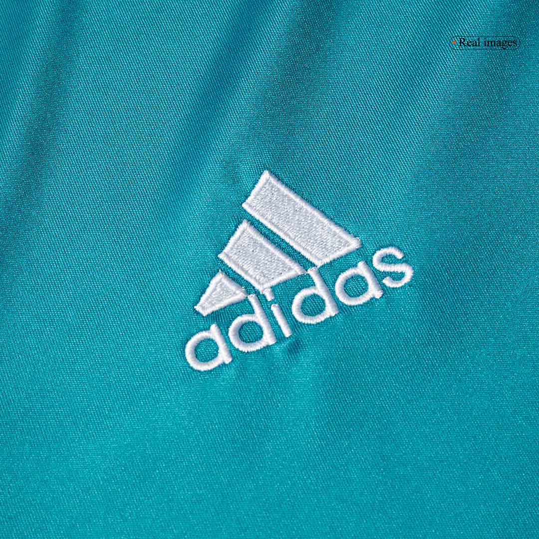 Maillot rétro du Real Madrid Third 2017/18 Bleu