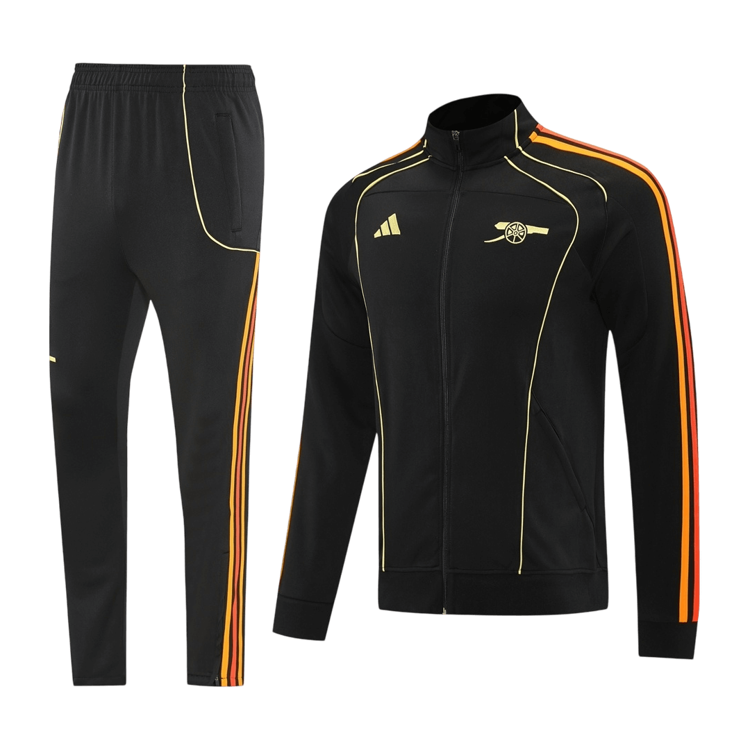 Arsenal Veste de football kit 2025/26 Noir