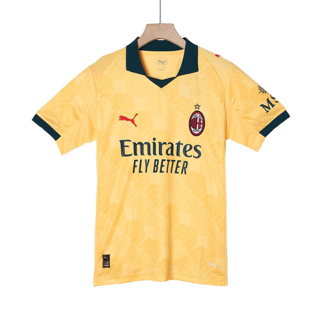 Maillot Third AC Milan 2025/26 Jaune