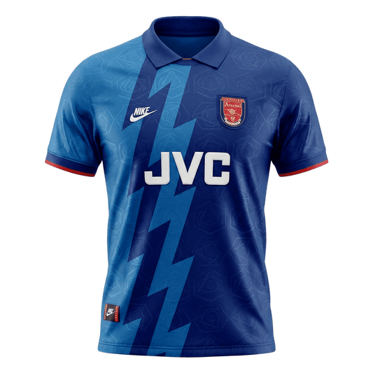 Maillot Rétro Arsenal Extérieur 1995 Bleu