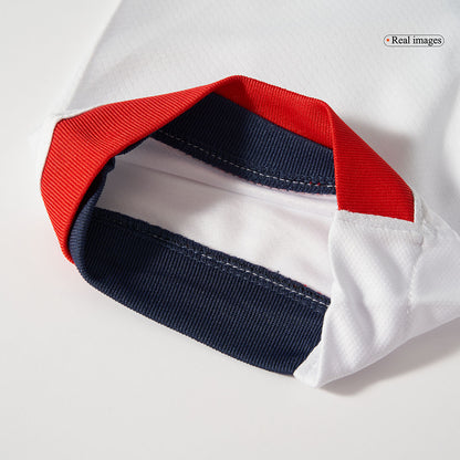O.DEMBÉLÉ #10 PSG Maillot Extérieur 2025/26 Blanc - LDC