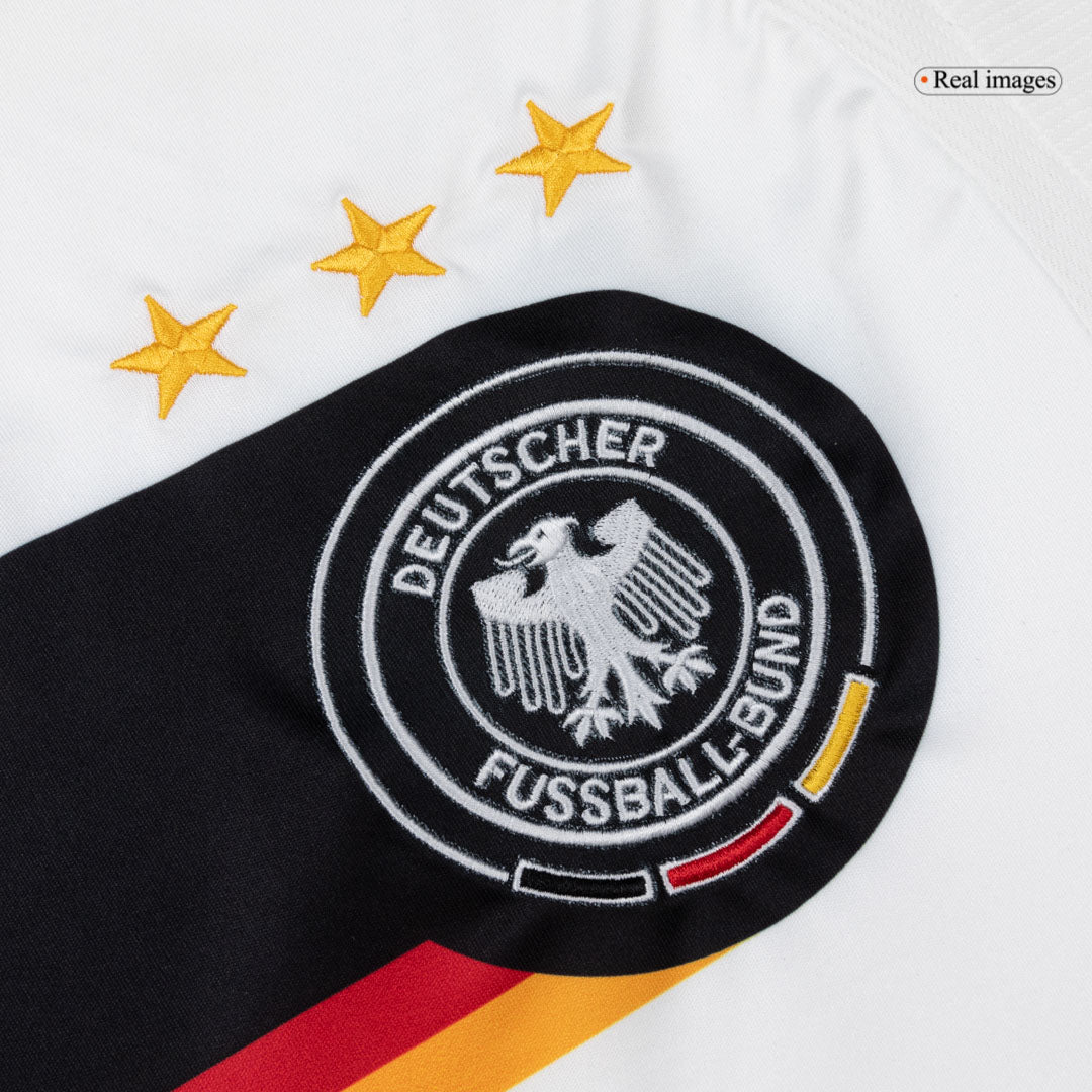 Maillot Domicile Rétro Allemagne 2008 Blanc