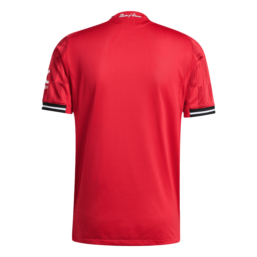 Manchester United Domicile Maillot 2025/26 Rouge Joueur