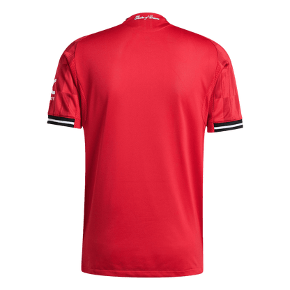 Manchester United Domicile Maillot 2025/26 Rouge Joueur