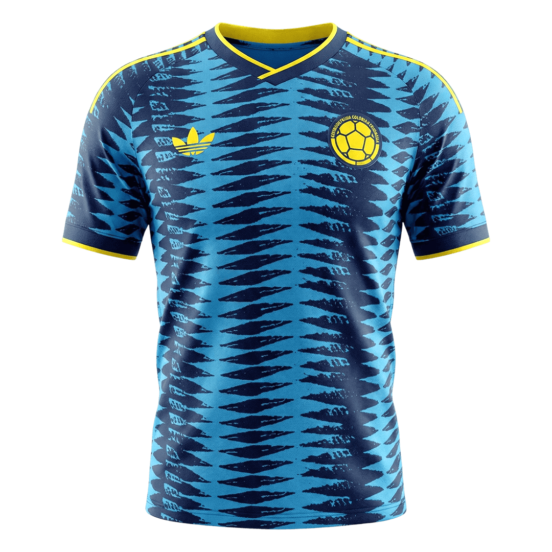 Maillot Extérieur Colombie - Coupe du Monde 2026 Joueur Bleu