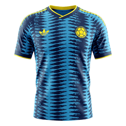 Maillot Extérieur Colombie - Coupe du Monde 2026 Joueur Bleu