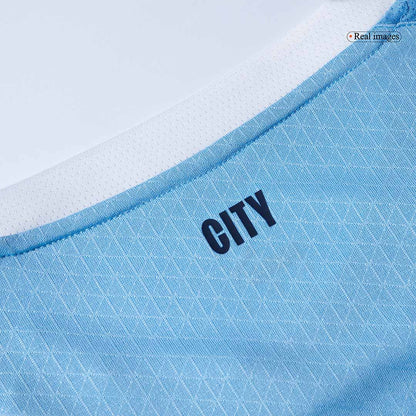 RODRIGO #16 Manchester City Domicile Maillot - Coupe du Monde 2025/26 Bleu Joueur - Club World Cup