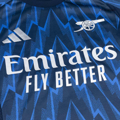 Maillot de foot Arsenal extérieur 2025/26 bleu joueur