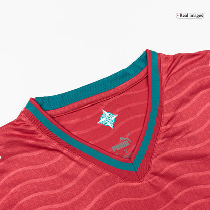 Maillot Domicile RONALDO #7 Portugal - Coupe du Monde 2026 Rouge Joueur