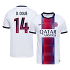 D. DOUÉ #14 PSG Extérieur Maillot 2026/27 Blanc