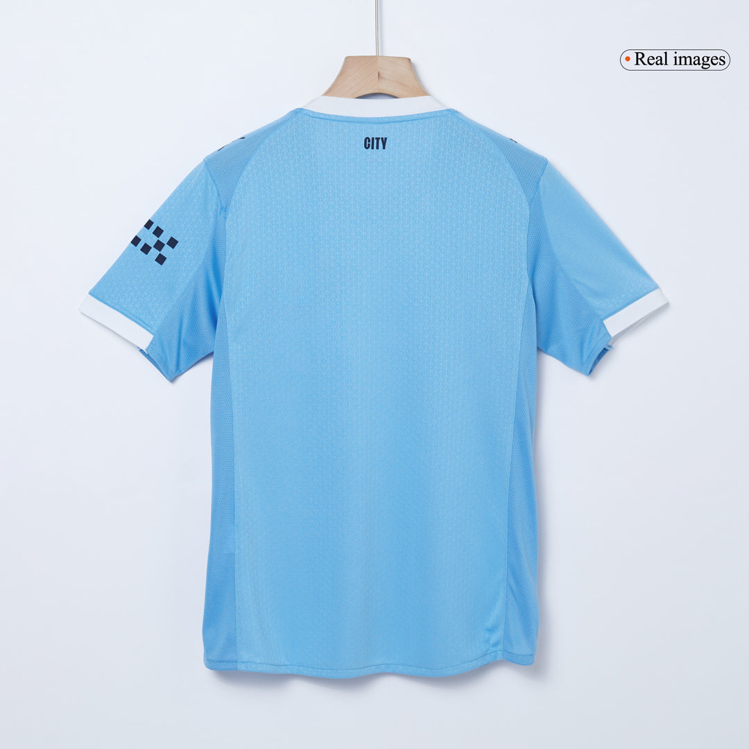HAALAND #9 Manchester City Domicile Maillot - Coupe du Monde 2025/26 Bleu Joueur - Club World Cup