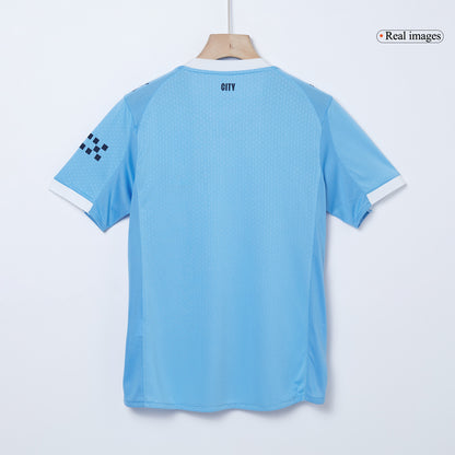 HAALAND #9 Manchester City Domicile Maillot - Coupe du Monde 2025/26 Bleu Joueur - Club World Cup