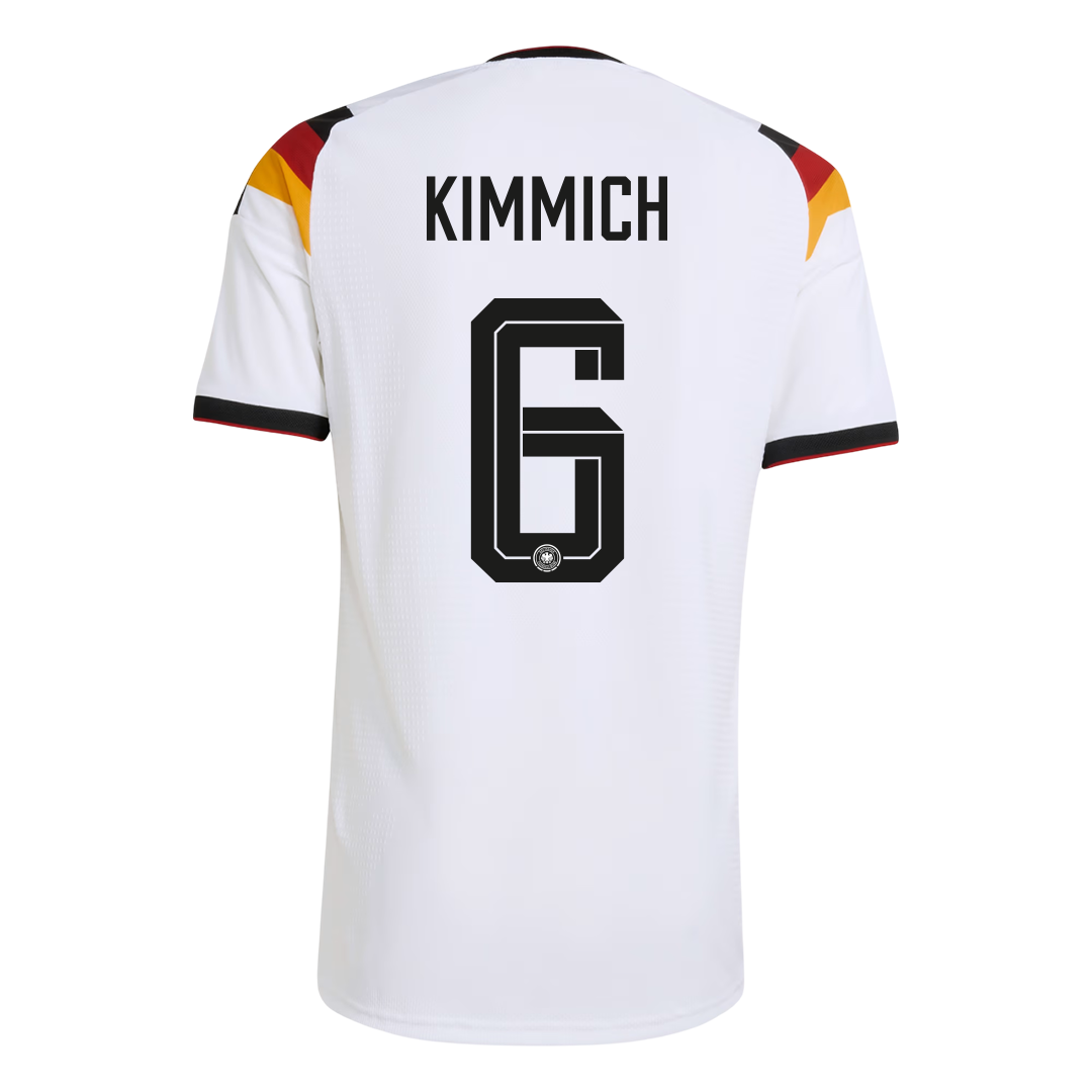 KIMMICH #6 Allemagne Domicile Maillot - Coupe du Monde 2026 Blanc Joueur