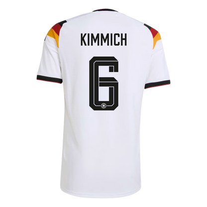 KIMMICH #6 Allemagne Domicile Maillot - Coupe du Monde 2026 Blanc Joueur