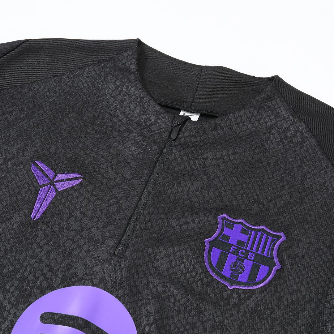 Kit Sweat-shirt Barcelone 2025/26 Noir