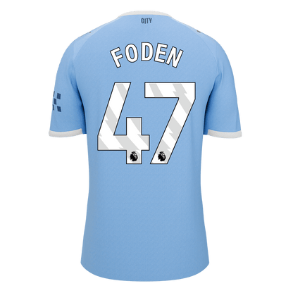FODEN #47 Manchester City Maillot Domicile 2025/26 Bleu - Super