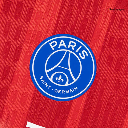 O.DEMBÉLÉ #10 PSG Troisième Maillot 2025/26 Rouge Joueur