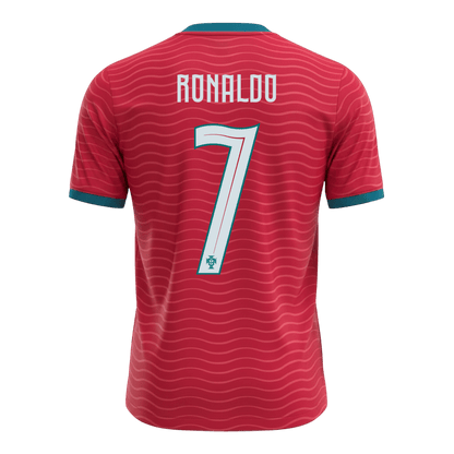 RONALDO #7 Portugal Home Jersey - 2026 World Cup Red - Super