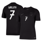 SØRLOTH #7 Norway Away Shirt - World Cup 2026 Black Player