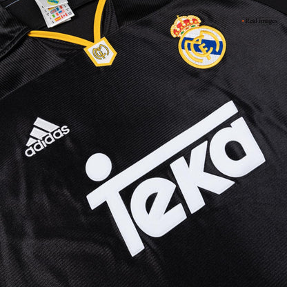 Maillot Rétro Real Madrid Extérieur 1999/01 Noir