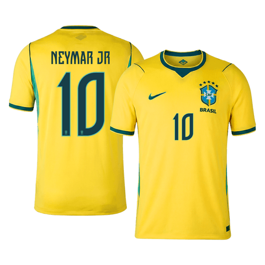 NEYMAR JR #10 Brazil Home Jersey - 2026 World Cup Yellow Player