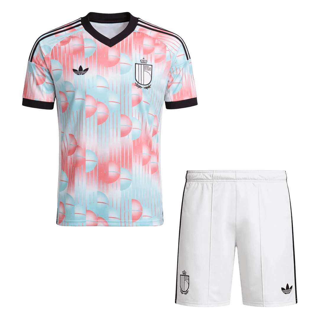 Belgium Away Jersey Kit - World Cup 2026 Frozen Blue
