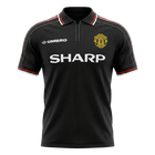 Rétro Maillot Extérieur Manchester United 1998 Noir
