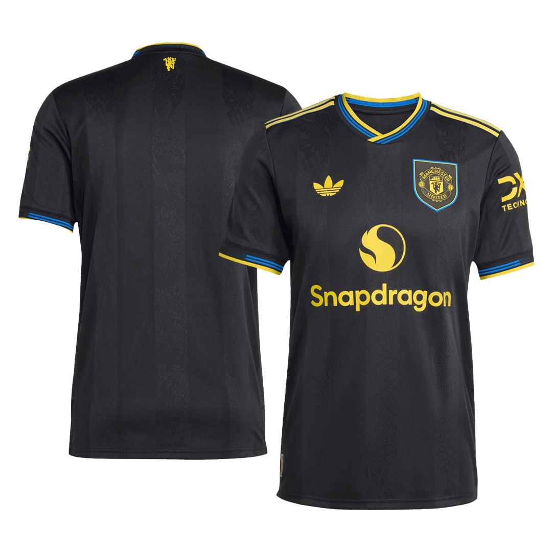 Maillot domicile Manchester United 2025/26 Noir Joueur