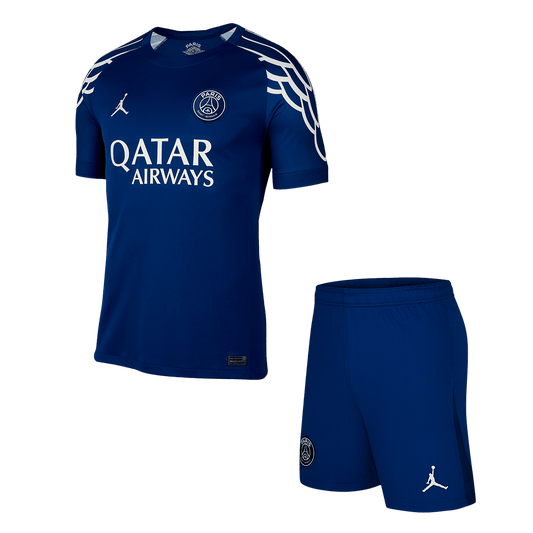 PSG Quatrième Maillot Extérieur Kit 2024/25 Bleu marine