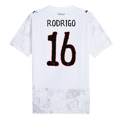 RODRIGO #16 Manchester City Maillot - Coupe du Monde 2025/26 Blanc