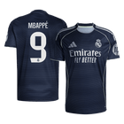 MBAPPÉ #9 Real Madrid Maillot Extérieur 2025/26 Bleu Marine - Super