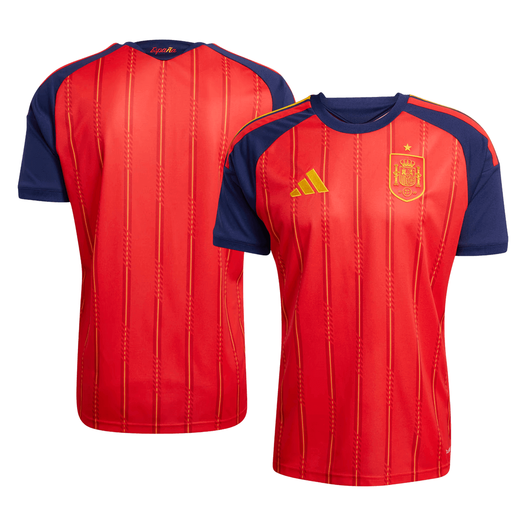 Espagne Domicile Maillot - Coupe du Monde 2026 Rouge - Super