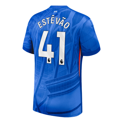 ESTÊVÃO #41 Chelsea Domicile Maillot 2025/26 Bleu - Superbe